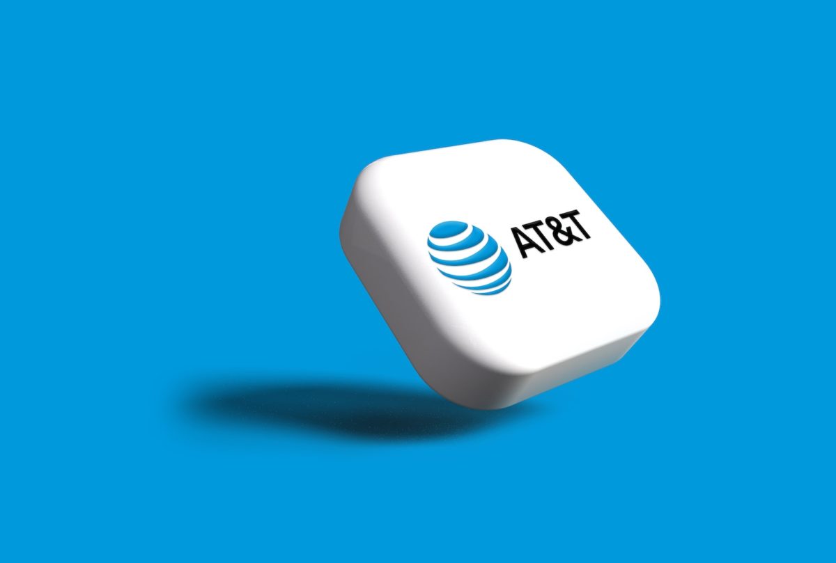 AT&T logo card